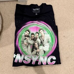 *NSYNC Black Graphic Tee